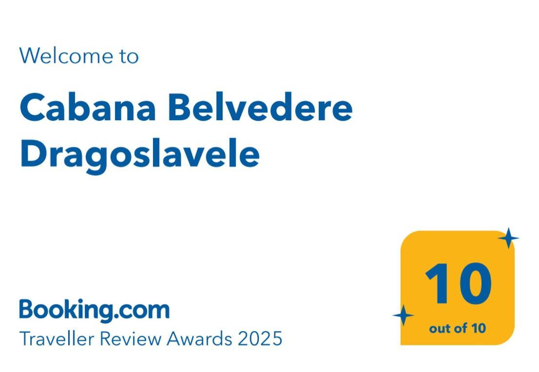 Cabana Belvedere Dragoslavele Exteriér fotografie